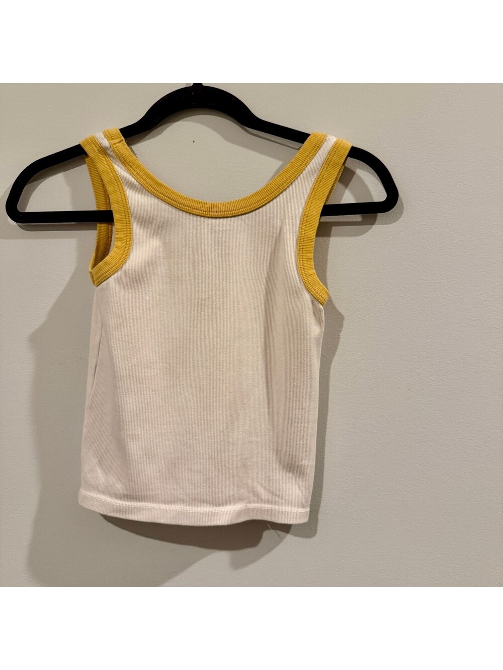 Future State "Premium Fresh Lemons" Ribbed Ringer Tank Top - Size Small - Picture 6 of 7